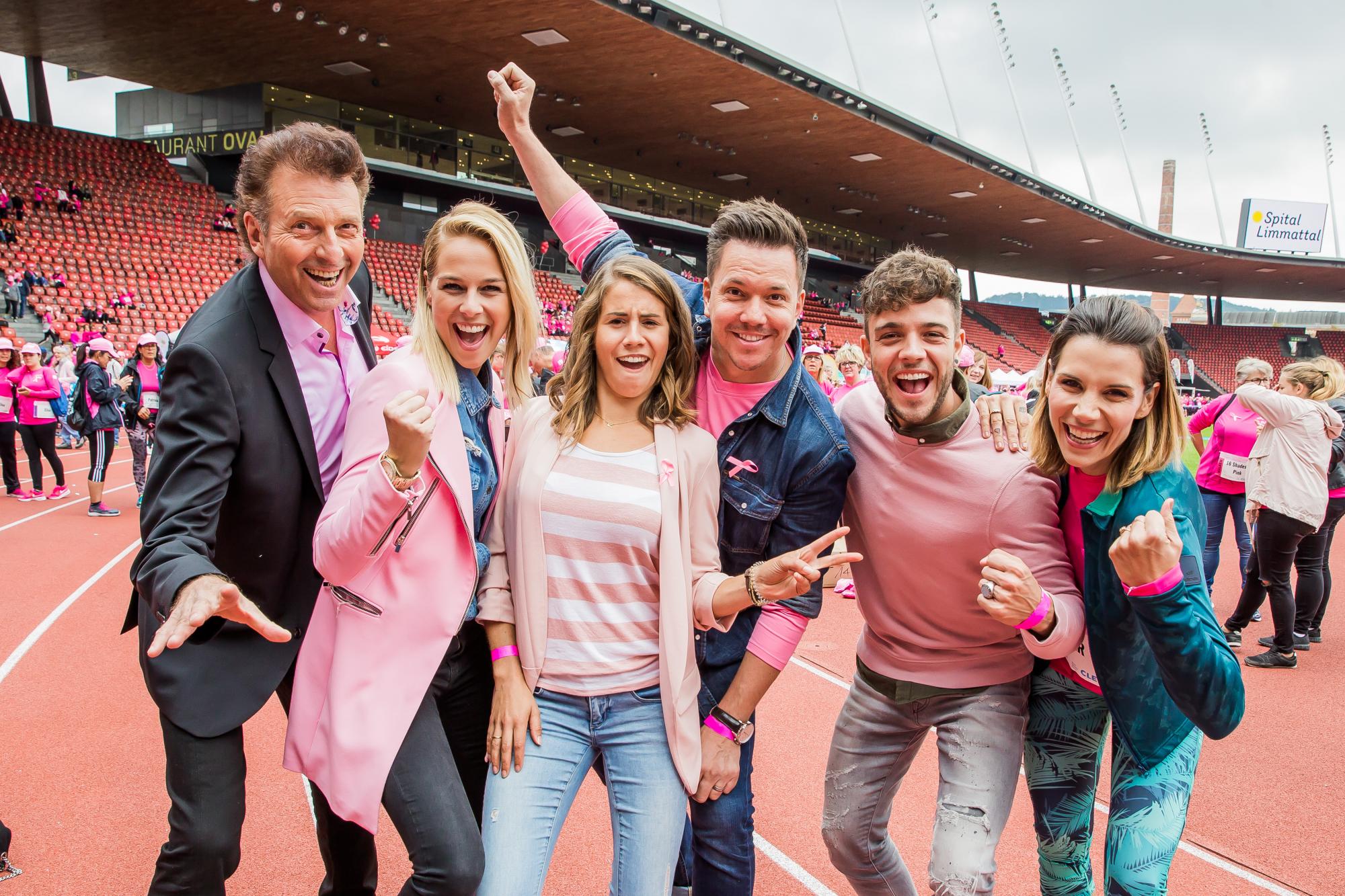 Schweizer Promis gegen Brustkrebs